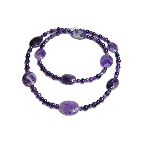 Jay King Long Necklace 36" Amethyst, Purple New Sterling Silver 925 - Picture 1 of 10